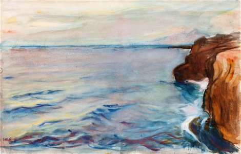 Magnus Enckell - Seaside Landscape - A III 2622 - Finnish National Gallery