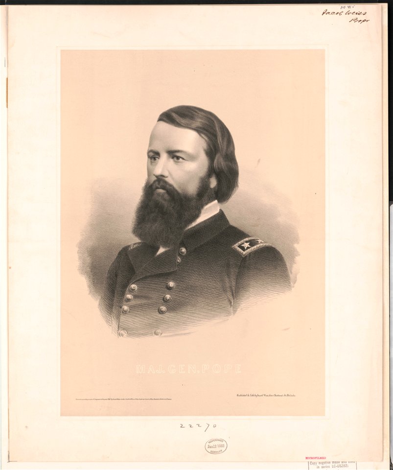 Maj. Gen. Pope LCCN2003680990