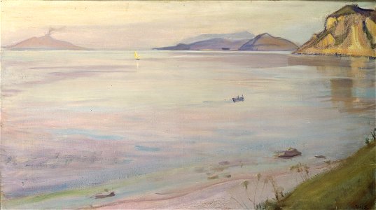 Magnus Enckell - Napolinlahti - A III 2621 - Finnish National Gallery