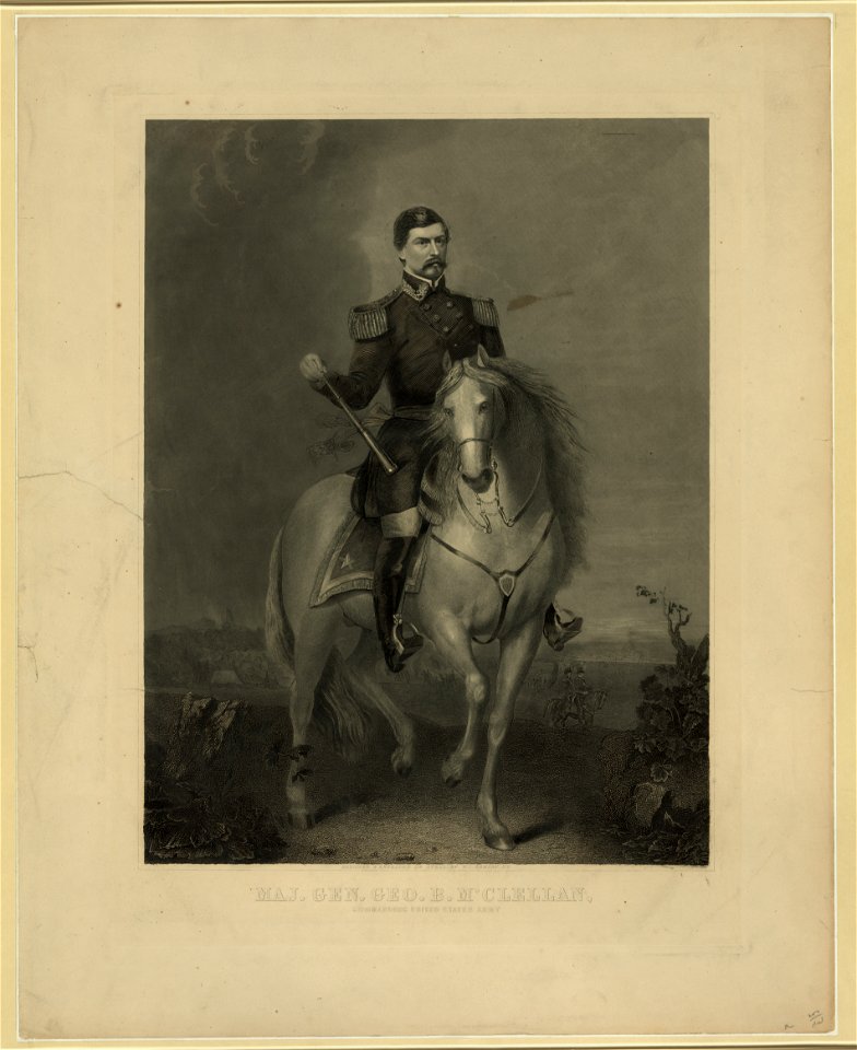 Maj. Gen. B. M'Clellan, commanding United States Army LCCN2003674223
