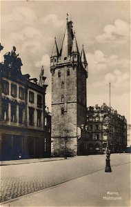 Mainz, Rheinland-Pfalz - Holzturm (Zeno Ansichtskarten)