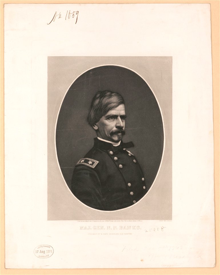 Maj. Gen. N.P. Banks - engd. by Doney. LCCN2012647496