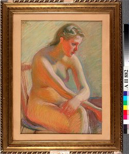 Magnus Enckell - Alaston malli - A II 882 - Finnish National Gallery