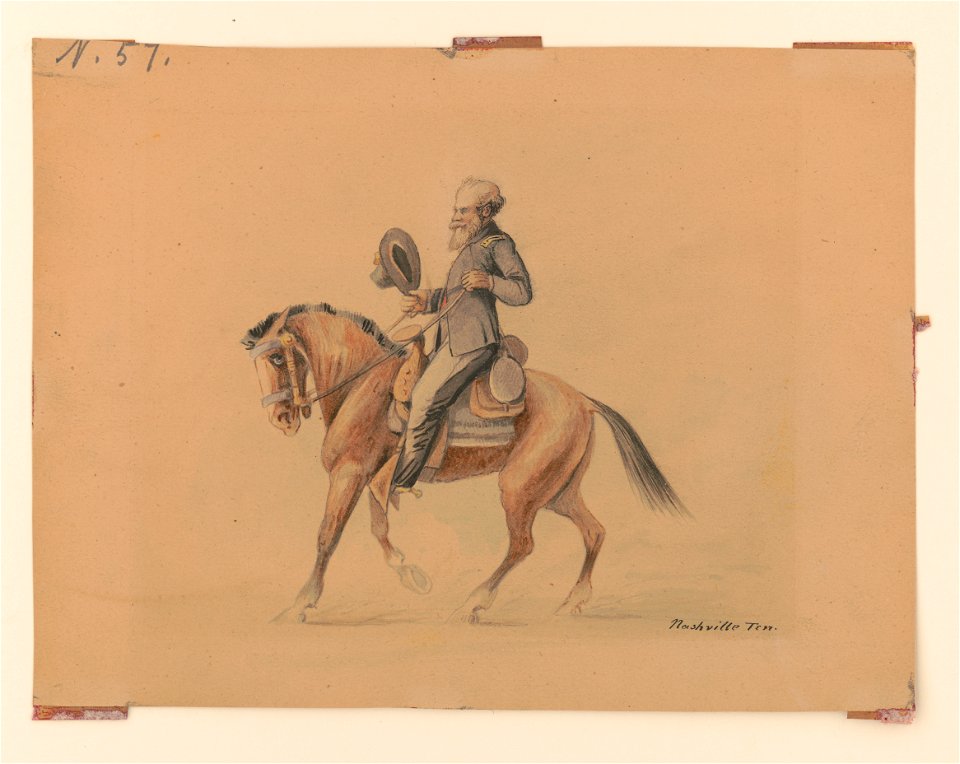 Major Edward Mueller, Nashville, Tennessee, April 1862 LCCN2017646098