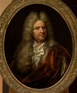 Malarz farncuski XVII-XVIII w. - Portrait of a man in a wig - M.Ob.685 MNW - National Museum in Warsaw
