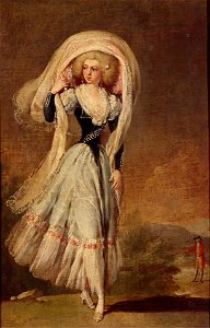 Maja de rumbo, de Antonio Carnicero (Museo del Prado)