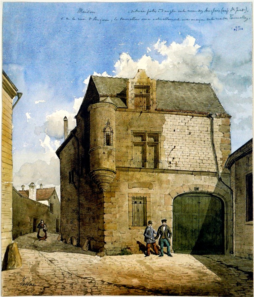Maison à tourelle rue des anglais 1006589
