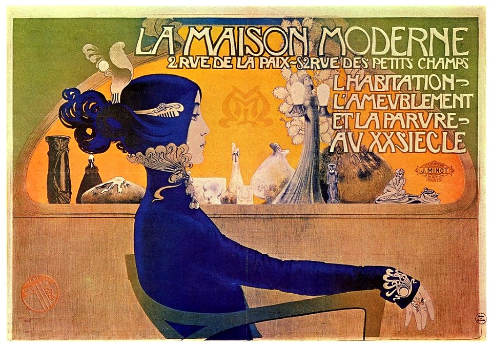 Maison moderne advertisement