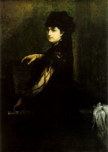 Makart hans amalie makart am klavier