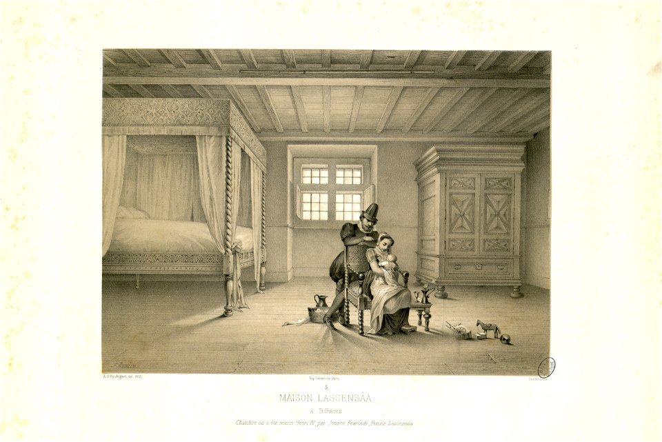 Maison Lassensaà (i.e. Lassansàa) à Bilhères (i.e. Billère) - Fonds Ancely - B315556101 A HOUBIGANT 019