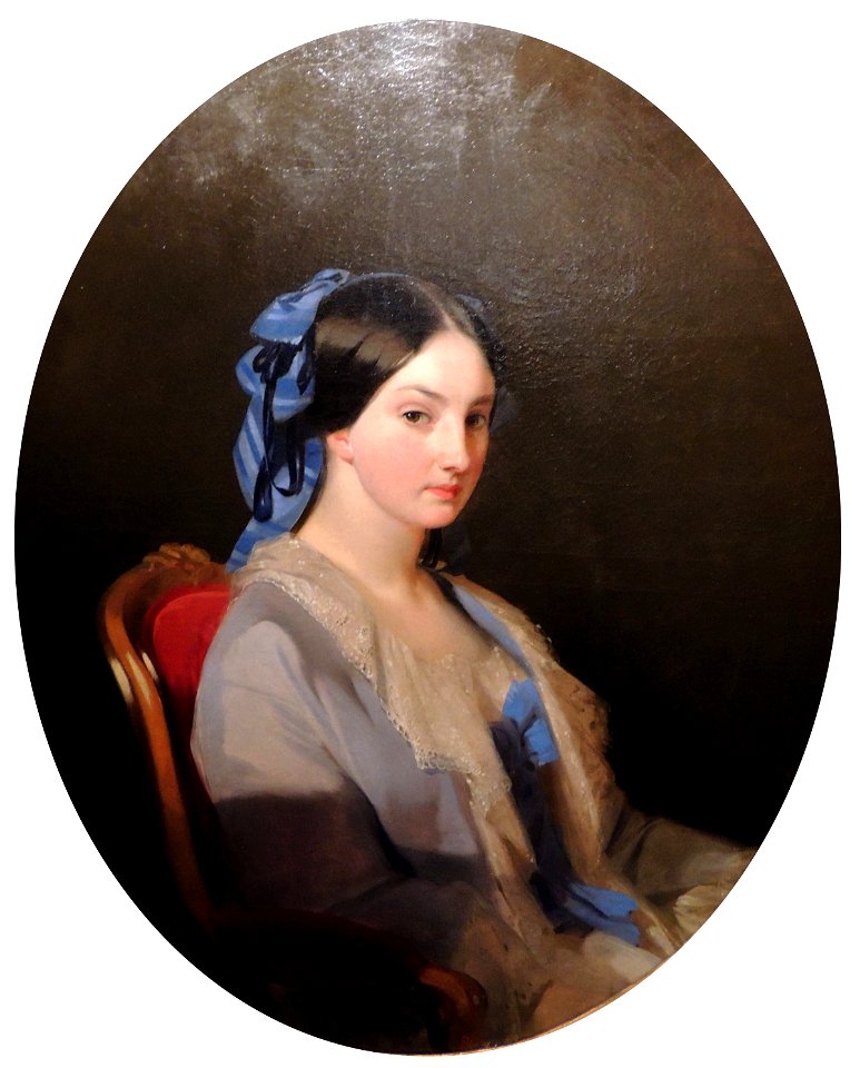 Anonymous woman from Kochubey family () by I. Makakov (1856, GRM) FRAME