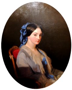 Anonymous woman from Kochubey family () by I. Makakov (1856, GRM) FRAME