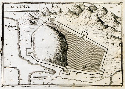 Maina - Coronelli Vincenzo Maria - 1708
