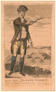 Major gen'l. Joseph Warren - slain at the battle of Bunker's Hill June 17th 1775 - J. Norman sc. LCCN2004666667