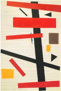 Malewitsch - Suprematismus Nr 50 - 1915. Free illustration for personal and commercial use.