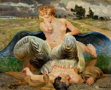 Malczewski Jacek Artysta i chimera