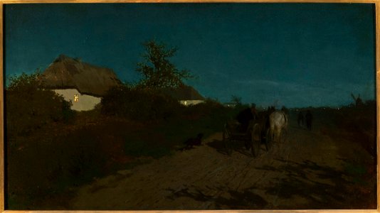 Maksymilian Gierymski - Night - MP 416 - National Museum in Warsaw