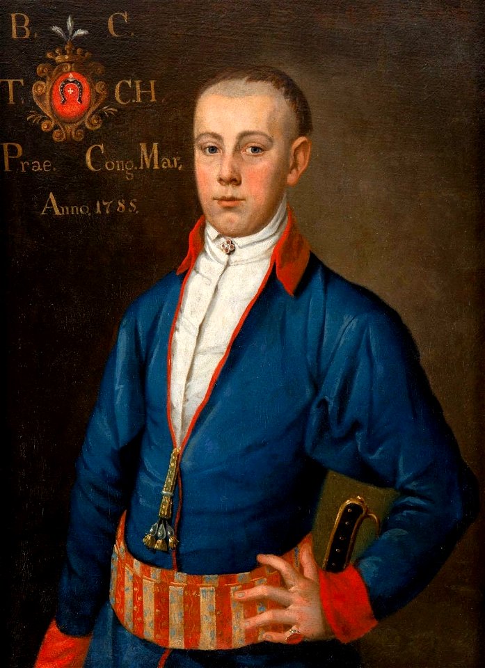 Malarz polski - Portret młodego szlachcica
