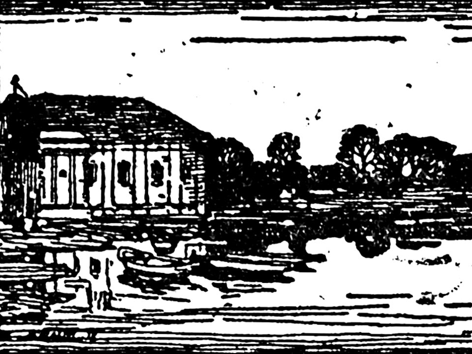 Mahiloŭ, Školišča, Bernardynski. Магілёў, Школішча, Бэрнардынскі (K. Frantz, 1918)