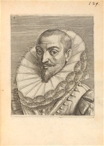 Male, Turned to Left print by Philip Galle, S.V 89252, Prints Department, Royal Library of Belgium