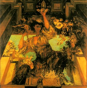 Makart hans sinnbild des frohlichen lebensgenusses 1
