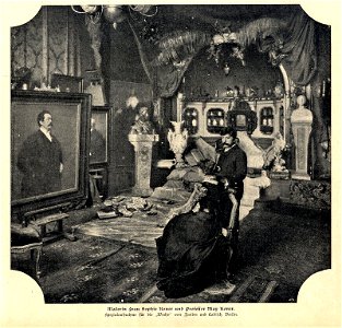 Malerin Frau Sophie Koner und Professor Max Koner, 1899