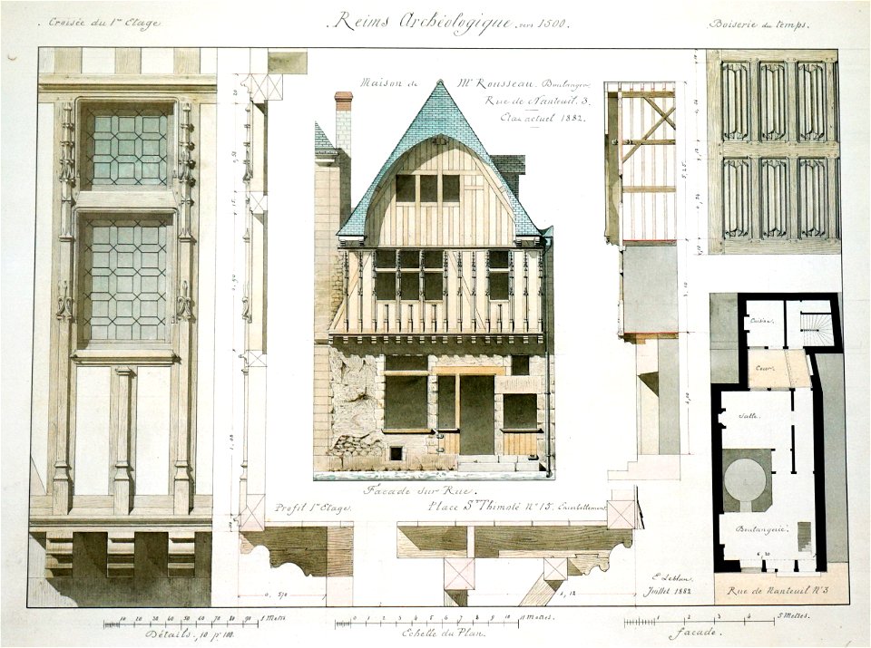 Maison Rousseau rue Nanteuil 1006599