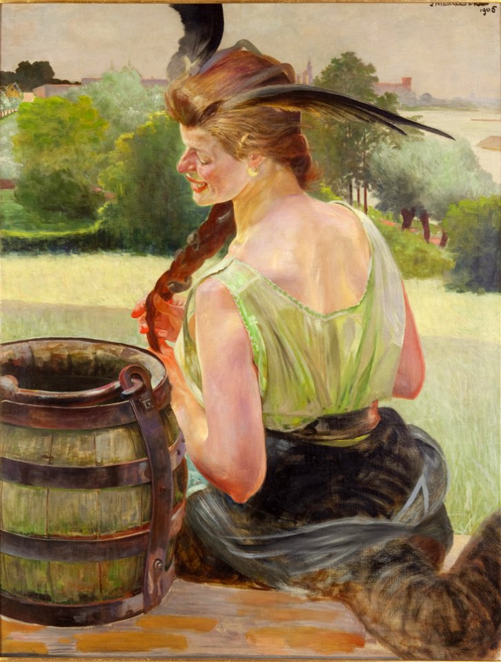 Malczewski Jacek Przy studni
