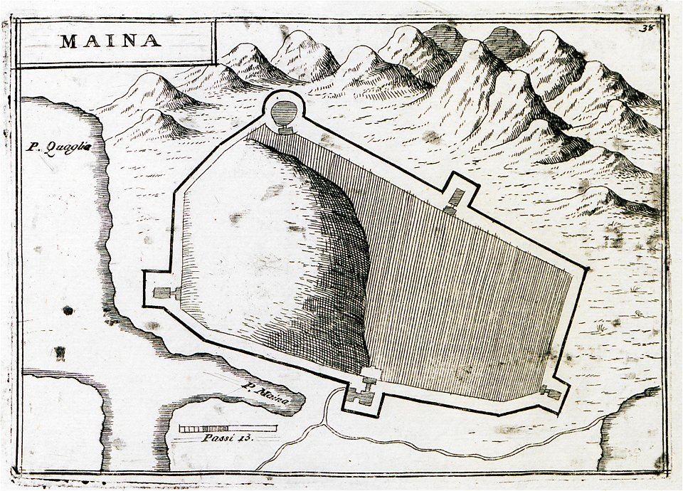 Maina - Coronelli Vincenzo - 1686