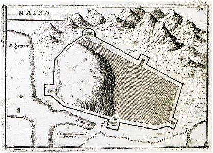Maina - Coronelli Vincenzo - 1686
