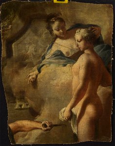 Malarz francuski XVIII w. - Pygmalion - M.Ob.192 - National Museum in Warsaw