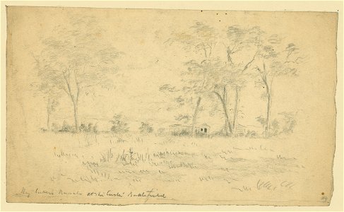 Maj Cutter's ranch at the Custer battlefield LCCN2004661682