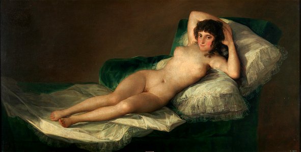 Maja desnuda (museo del Prado)