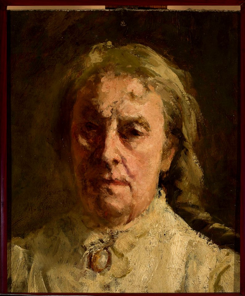 Maksymilian Gierymski - Head of a woman - MP 1376 MNW - National Museum in Warsaw
