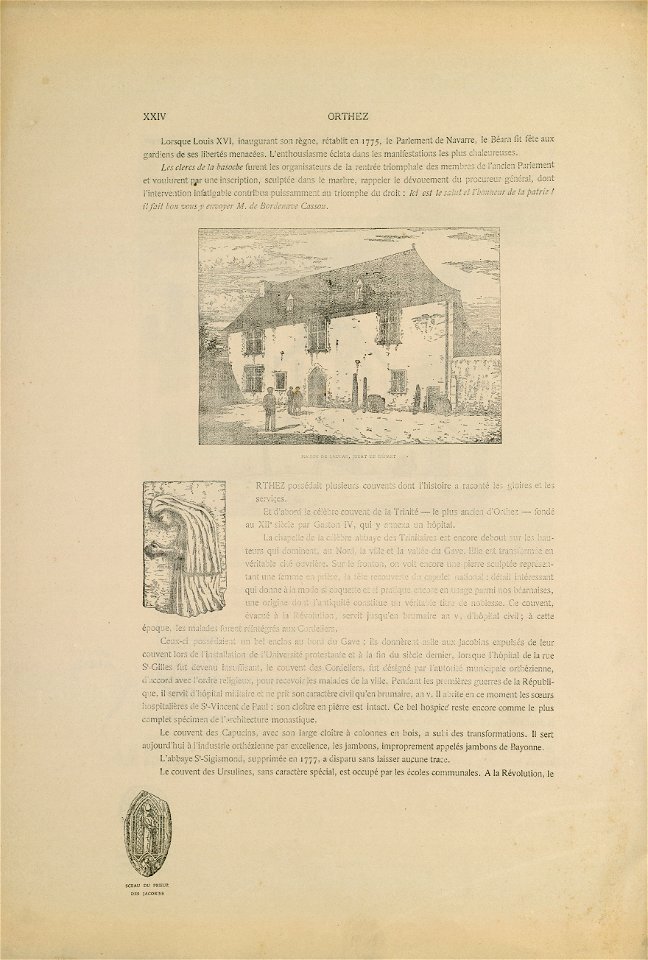Maison de Laugar, Jurat de Départ - Sceau du Prieur des Jacobins - Fonds Ancely - B315556101 A LAFOND 2 026