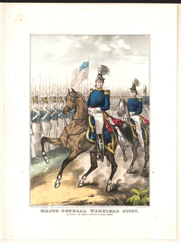 Major General Winfield Scott. General in chief, United States Army LCCN94505109