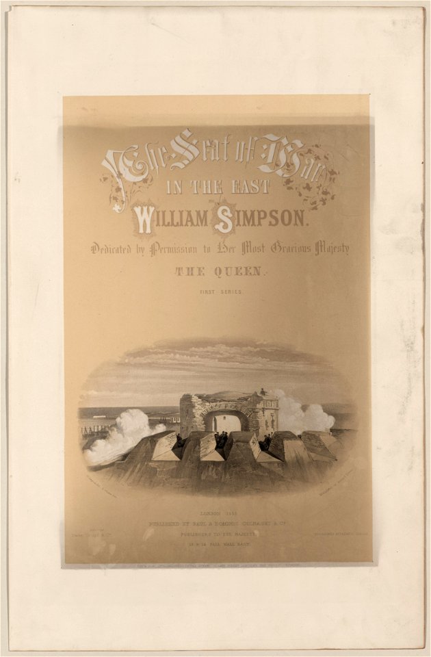 Malakoff or round tower - W. Simpson del. ; E. Walker lith. LCCN2004672560