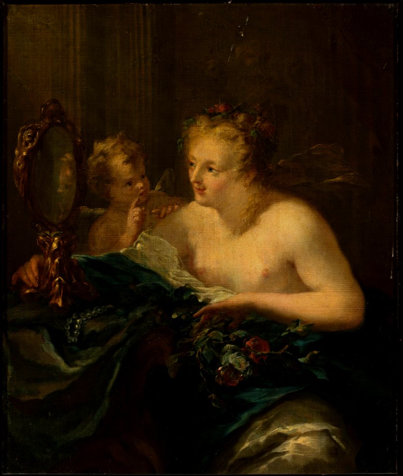 Malarz francuski XVIII w. - Toilet of Venus - 195274 - National Museum in Warsaw
