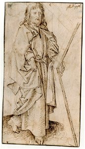 Maitre des études de draperies saint andré Cabinet des Estampes et des Dessins-CE XLIX.130 recto