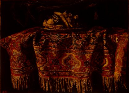 Maltese Still Life with an Oriental Carpet