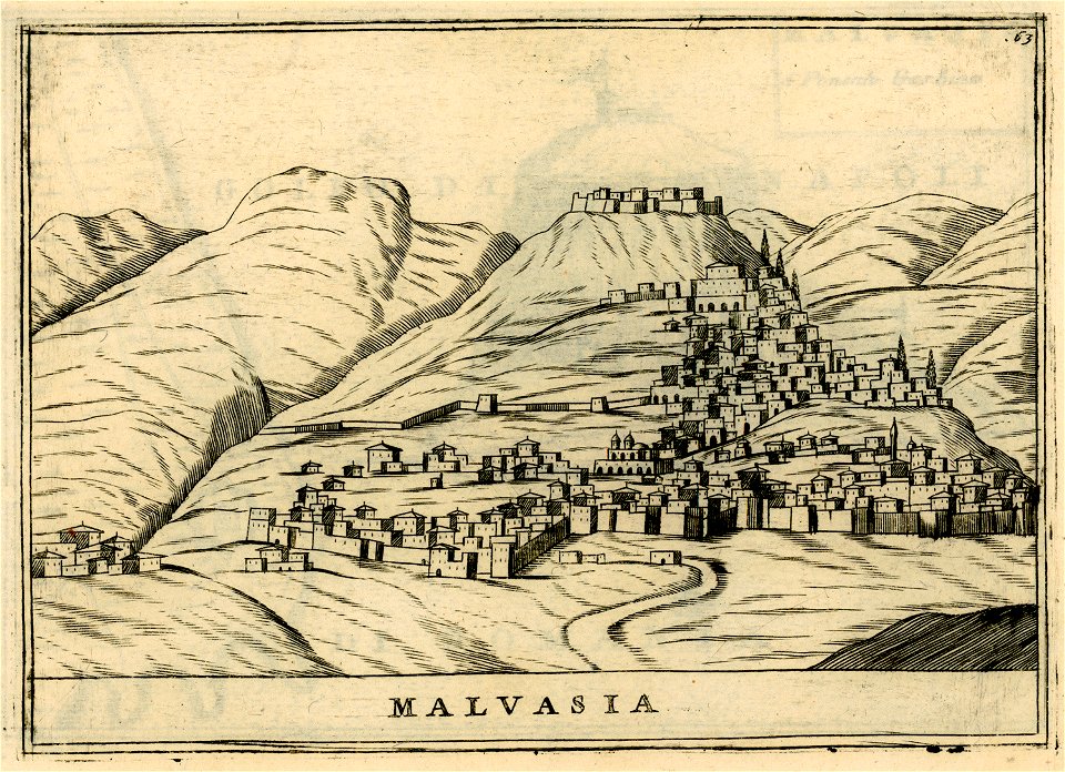Malvasia - Coronelli Vincenzo - 1688