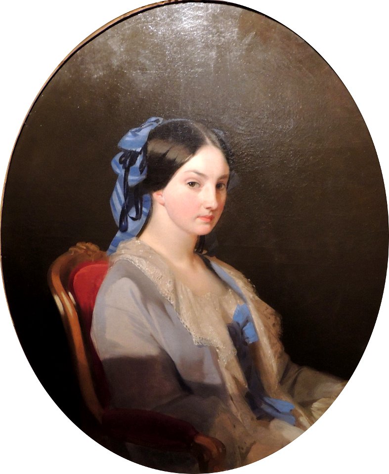 Anonymous woman from Kochubey family () by I. Makakov (1856, GRM)