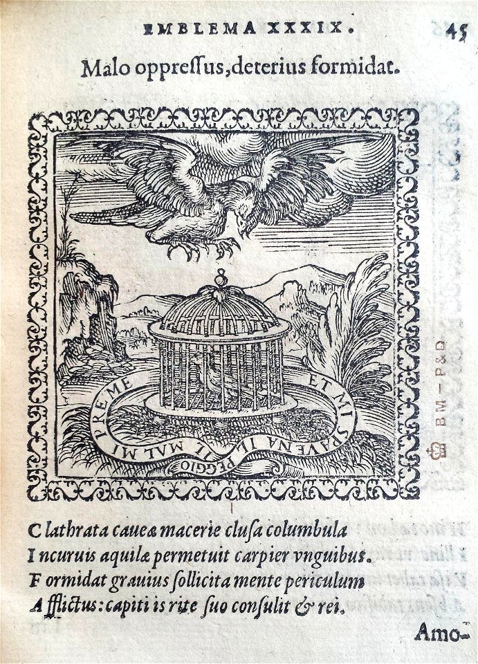 Malo oppressus, deterius formidat (BM 1972,U.11.39)