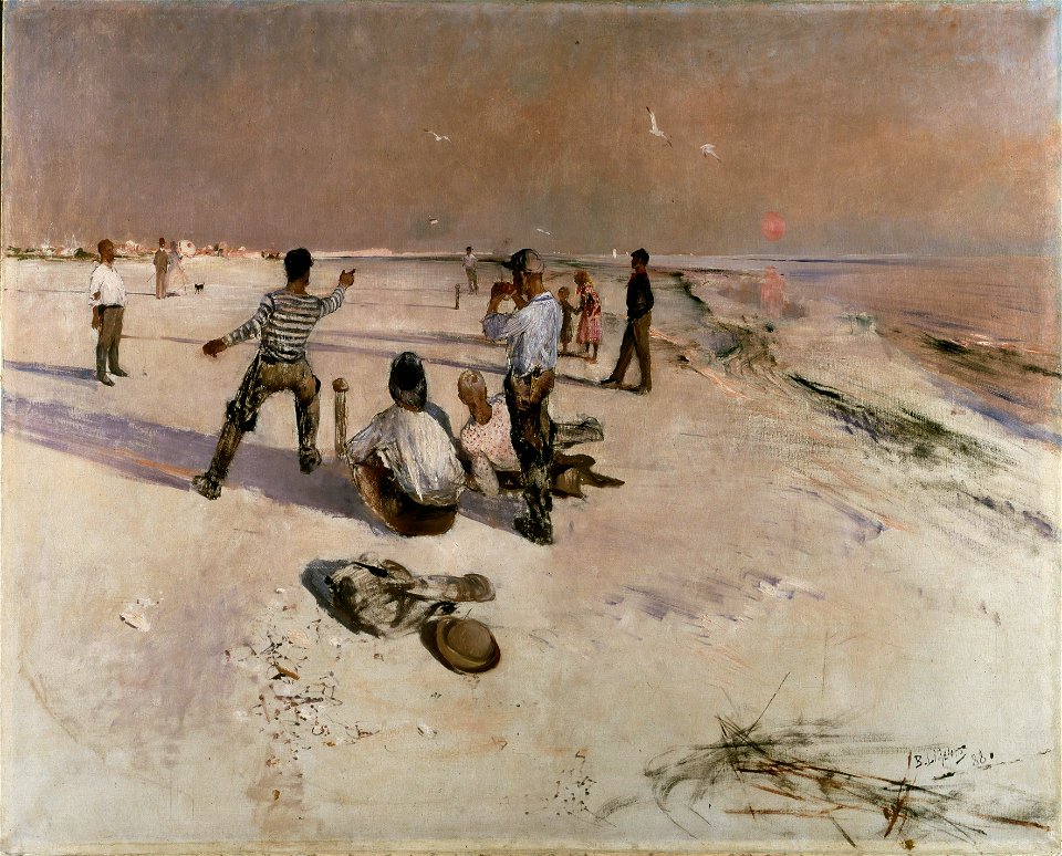 Man Warping (Bruno Liljefors) - Nationalmuseum - 23281