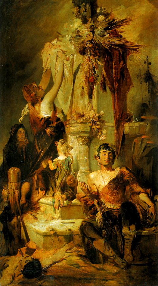 Makart hans opferszene