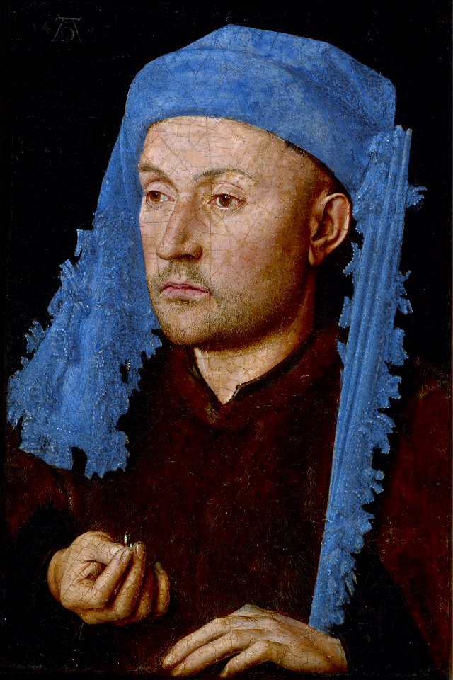 Man in a Blue Cap - Jan van Eyck - Google Cultural InstituteFXD