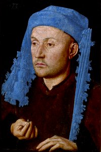 Man in a Blue Cap - Jan van Eyck - Google Cultural InstituteFXD