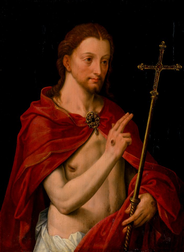 Majster podobenstva strateného syna - Vzkriesený Kristus - O 883 - Slovak National Gallery