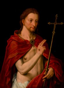 Majster podobenstva strateného syna - Vzkriesený Kristus - O 883 - Slovak National Gallery