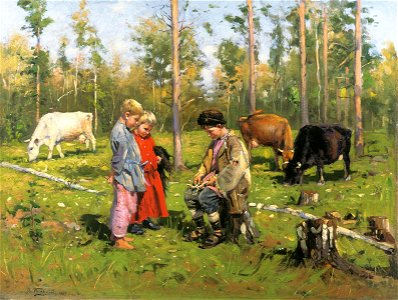 Маковский Пастушки 1903